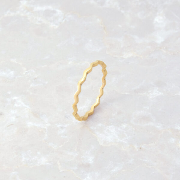 Anello Zig Zag