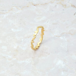 Anello Corona di Foglie